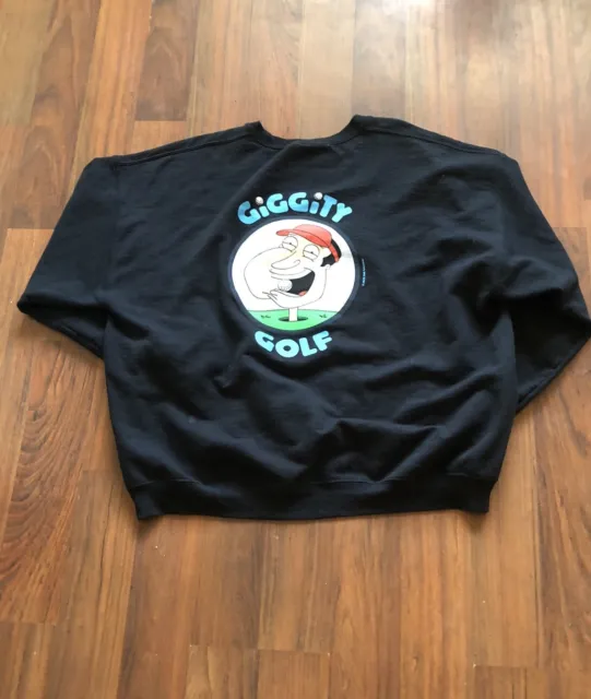 Vintage Family Guy Quagmire Giggity Golf Sweatshirt 2XL