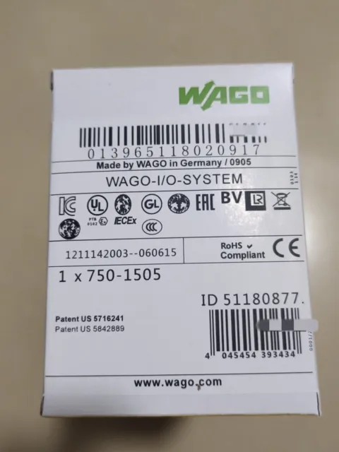 1PC Wago 750-1505 Module New Expedited Shipping 7501505 #