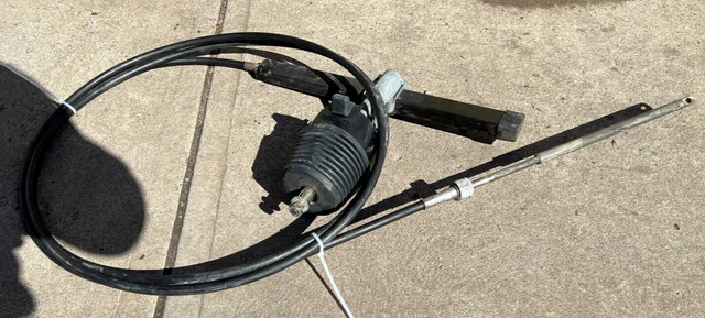 Teleflex Marine Boat Steering rack with 15ft cable