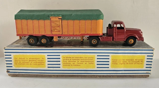 Dinky Toys F n° 70 remorque bâchée jamais joué en boîte | UK Dinky Toys F n° 70 remorque bâchée jamais joué en boîte | UK