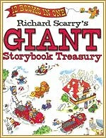 RICHARD SCARRY'S GIANT STORYBOOK TREASURY: 12 BOOKS IN ONE - Hardcover EXCELLENT