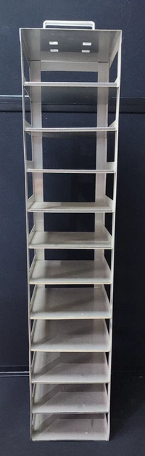 Ultra-Low Temperature Freezer Rack 11 Shelf 26"x5.5"x5.5" - 2.25" Spacing