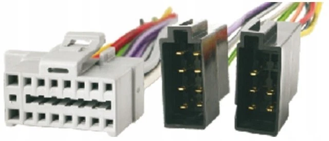 Adaptateur ISO Pour Autoradio - Faisceau De Câbles De Remplacement Pour Peugeot Citroën 106 206 307 406 Etc. | Plug & Play