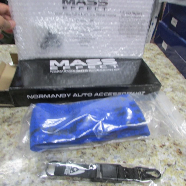 New open box, MASS EFFECT Normandy Auto Accessory Kit. Lot of 3