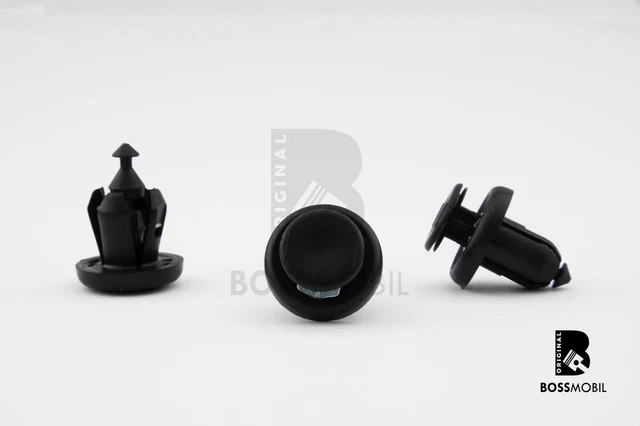 Lot De 30 Rivets D'écartement Pare-chocs Roue Pour BMW X5 E53, X6 E71 E72, Mini - Blanc