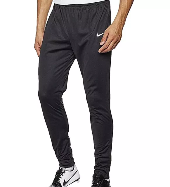 Nike Soccer Dri-Fit Tech Sweatpants 903685-010  Black White Sz Small S Mens