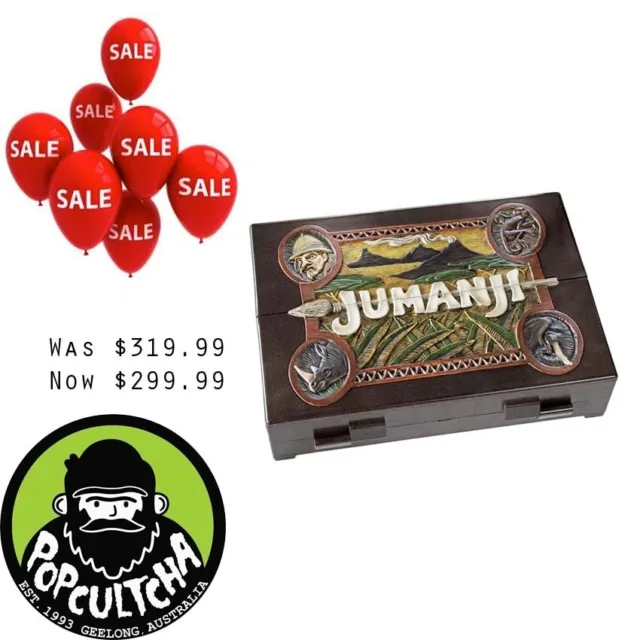 Jumanji (1995) - Jumanji 1:1 Scale Life-Size Board Game Replica "New"