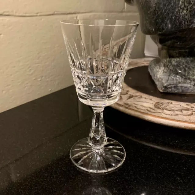 Waterford Crystal Kylemore 6" Claret Wine Glass Gothic Mark Ireland  5 Available