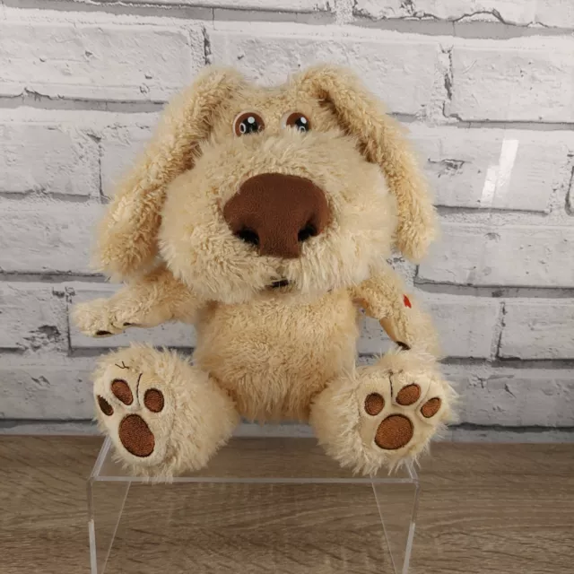 KIDS 8'' Talking Ben Dog Plush Cuddle Squeeze Toy With Funny Voices BEST  GIFT
