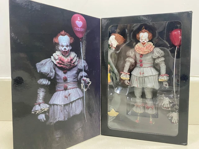 7& NECA STEPHEN King's IT Pennywise Clown Ultimate Action Figure Model ...