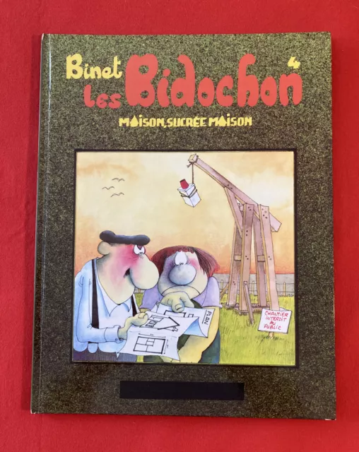 Die Bidochon 4 Haus Gezuckert Frankreich Hobby 1986 Guter Zustand Comic
