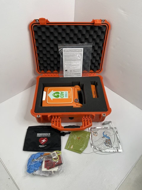 Cardiac Science Powerheart G5 Pelican 1520 Case & CPR Responder Kit *READ