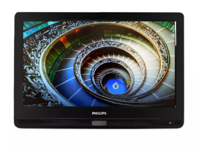 PHILIPS 22 Zoll (56 cm) Fernseher Digital LED LCD HD TV mit DVB-C HDMI USB CI+