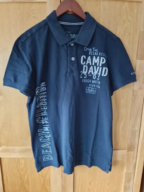 CAMP DAVID POLOSHIRT, POLO HEMD  KURZARM, Gr. S. MAßEN BEACHTEN!