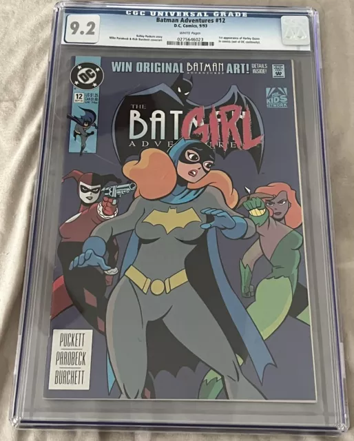 Batman Adventures #12 CGC 9.2 1st Appearance of Harley Quinn (1993)