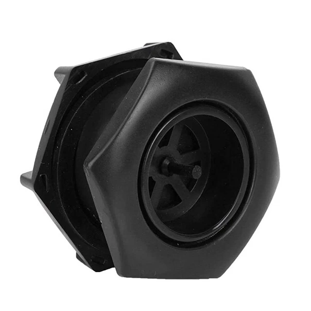 Generic Valve de Vidange en PVC Noir Durable, Accessoire Robuste pour Kayak de Bateau de Pêche pour Bateau Gonflable Generic Valve de Vidange en PVC Noir Durable, Accessoire Robuste pour Kayak de Bateau de Pêche pour Bateau Gonflable