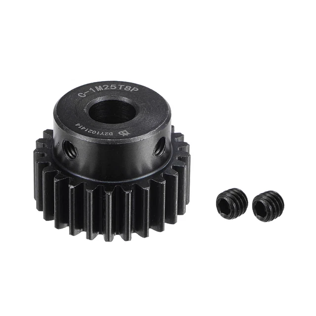 8mm Blende 25T Modul 1 15 # Stahl Spur Diff Differentialritzel Motor Getriebe