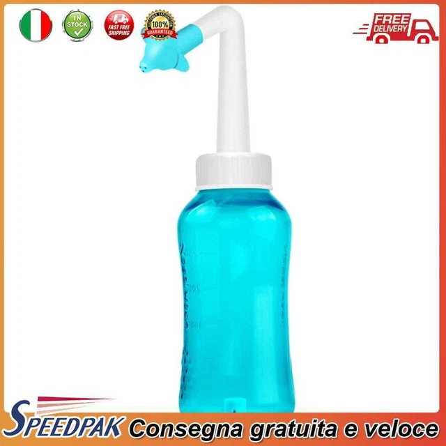 300ml Neti Pot No Leaks Nasal Clean Bottle Professional for Adults Kids Children