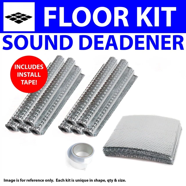 Heat & Sound Deadener Chrysler New Yorker 1949 - 54 Floor Kit + Tape 40689Cm2