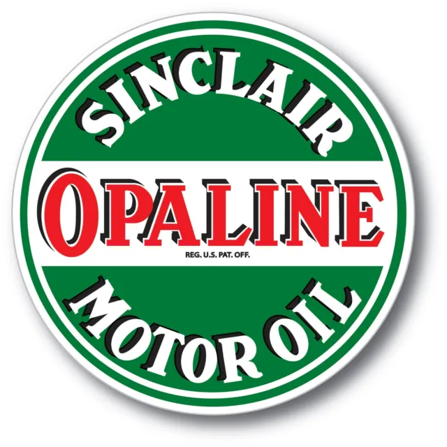 Opaline Gasoline Oil Super High Gloss Outdoor 4 Inch Decal Sticker