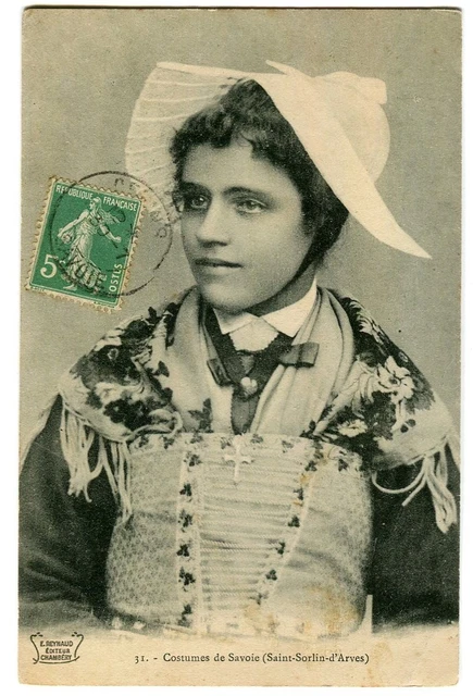 CPA 73 Savoie Maurienne Costumes Saint-Sorlin-d'Arves