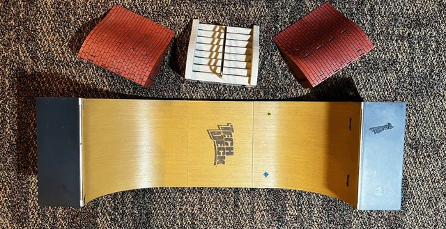 Harayaa Fingerboard Schiene 10 Zoll - Edelstahl Grindrail Für Finger Skateboards | Profi Spielzeug