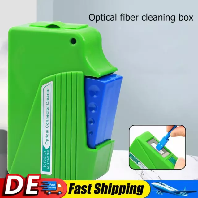 Optic Fiber End Face Cleaning Box Wiping Tool Pigtail Cleaner Cassette for SC FC