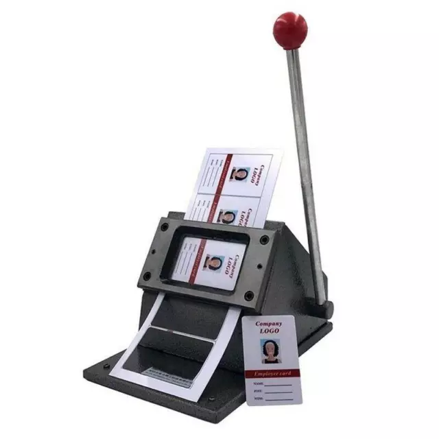 86 * 54 Rounded Manual PVC Card Machine Business Card Cutt Machine Paper Cutter