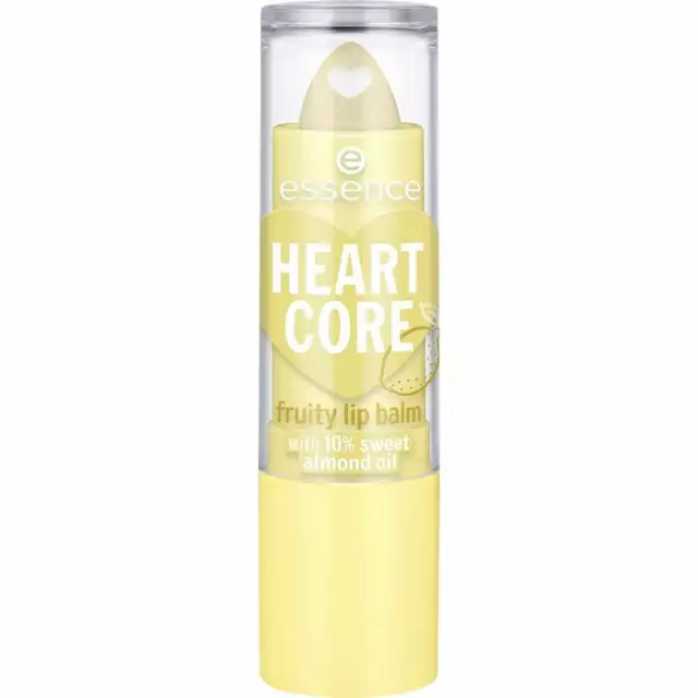 ESSENCE Heart Core Fruity Lip Balm 04 Lucky Lemon 3g