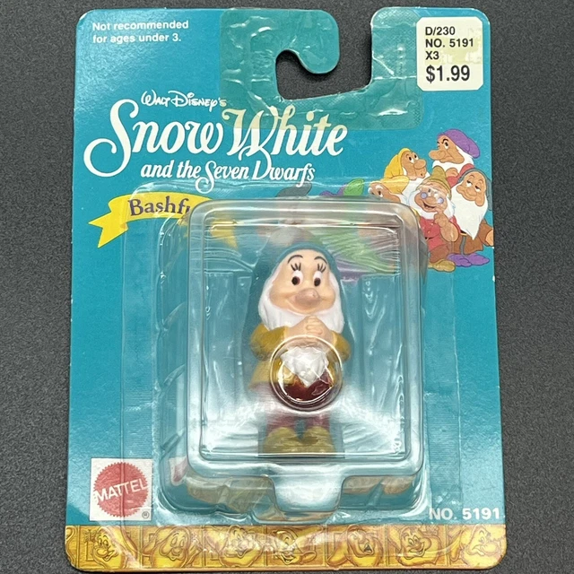 VINTAGE DISNEY SNOW White & The Seven Dwarfs Bashful, Doc & Sleepy