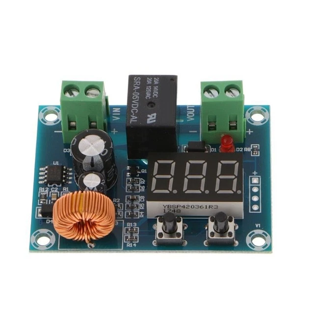 1 Batterie Over-Discharge Bas Voltage Déconnecte Protection Module 12-36V