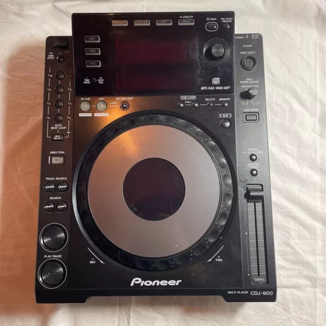 Pioneer DJ CDJ-900 Multi-Player CDJ Turntable Black CDJ900 Used From Japan