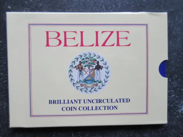 1992 Belize Brilliant Uncirculated Coin Collection