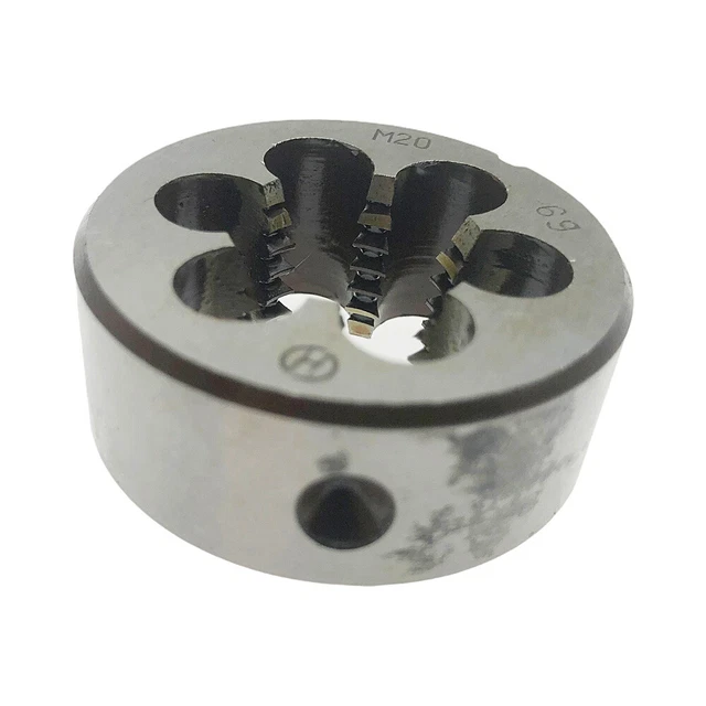 20mm x 2.5 Metric Die Right Hand Thread M20 x 2.5mm Pitch HSS New
