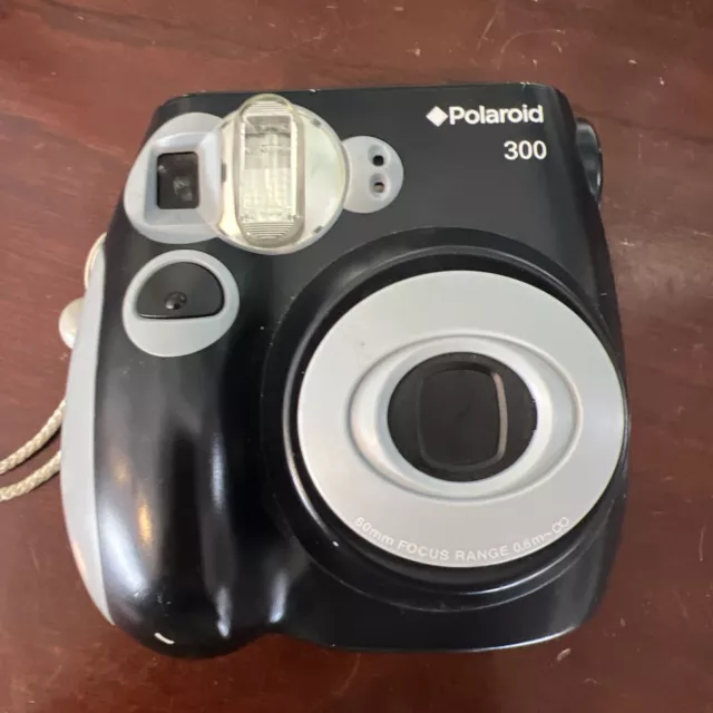 Polaroid 300 Instant Film Camera Black