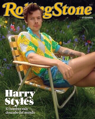 2022 Harry Styles Rolling Stone Mexico Mexican Magazine Unread In Spanish
