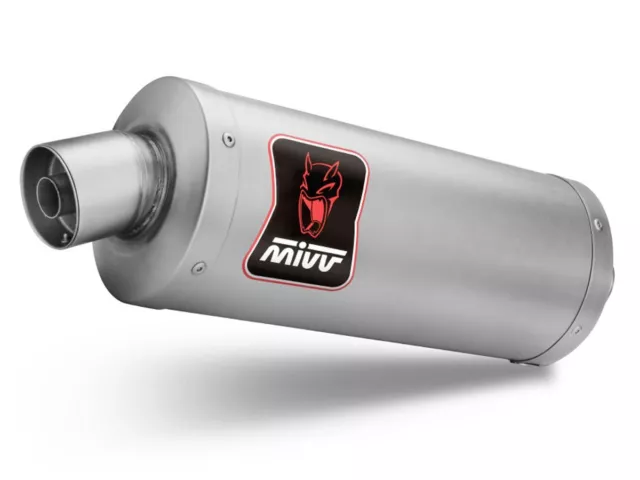 Mivv Dakar Stainless Steel Silencer Euro5 Pour Crf 1100 L Africa Twin 2020-2023