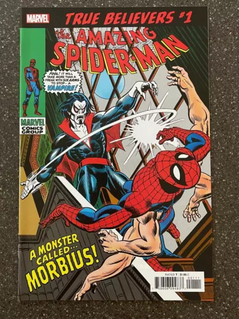 Amazing Spider-Man #101 Morbius True Believers Marvel 2019 Unread NM