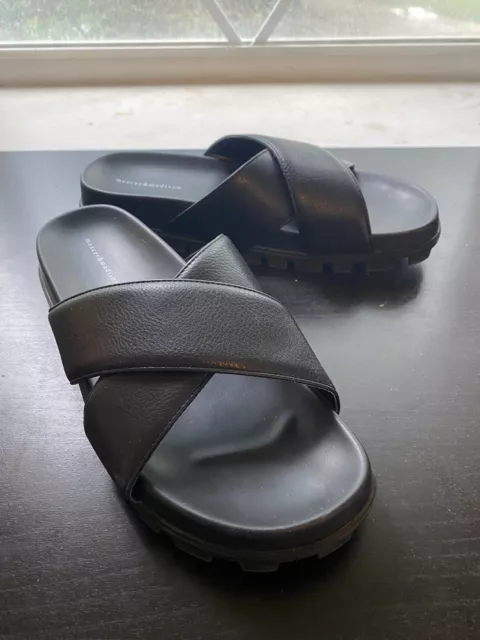 Urban Outfitters Womens Shoes - Black Slides Sandals - Size 8