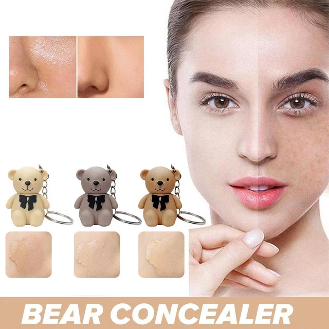 2g Makeup Keychain Bear Concealer Brightens and Fixes R9E7