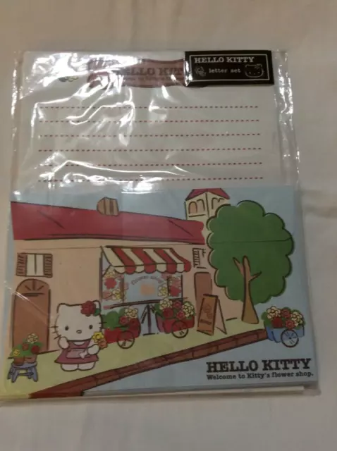 Hello Kitty Letter Set Sanrio 2004 Vintage RARE 8 envelopes,24 sheets paper