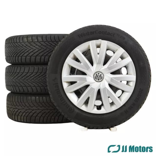 Original VW Golf 7 Roues D'Hiver Pneus D'Hiver 5Q0601027BG 205/55 R16 91H 16