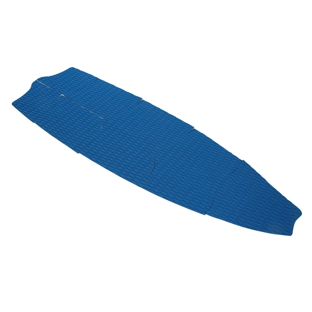 9Pcs Blue Surfboard Traction Pad EVA Paddle Board Traction Pad Anti Slip Deck Ma