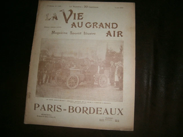 Revue Ancienne La Vie Au Grand Air N°281 - 28 Janvier 1904 - Sports Illustrés