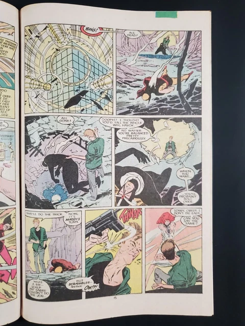 The Uncanny X-men #221 Newsstand Edition Marvel 1st app. of Mr Sinister 10