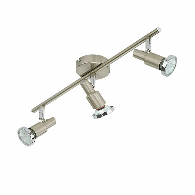 Lampade da incasso a LED dimmerabili orientabili Set da 3 5 W bianco plastica Briloner