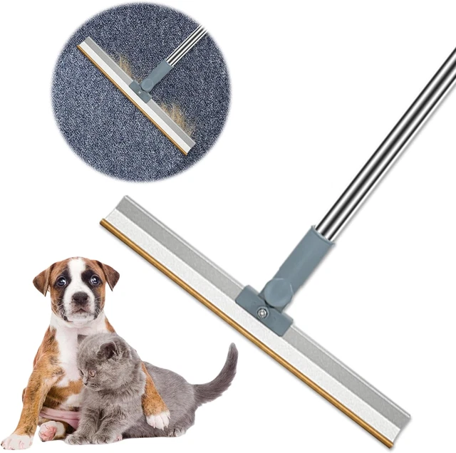 Carpet Rake for Pet Hair Removal, Pet Hair Removal Broom, Carpet Scraper Rake