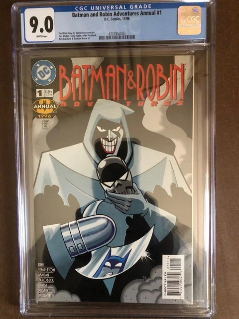 Batman and Robin Adventures Annual #1, Nov. 1996, DC Comics, CGC Grade 9.0 Vf/NM