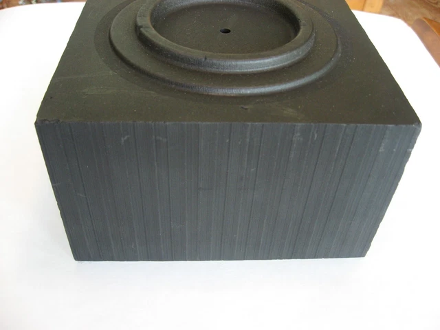 EDM Graphite Electrode Block approx. 5 1/2” x 5 1/2” x 3 1/4” 