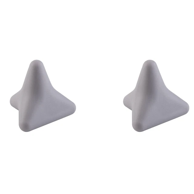2X Silicon Massage Cone Solid Ball Psoas Muscle Release Back Neck Scapula  O6U3